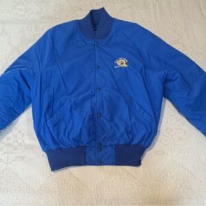 ConRail Railroad Erie-Dunkirk Blue Bomber Jacket
